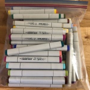 COPIC - Set of 62 / Rendering Markers